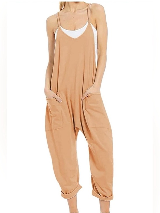 FP Movement by Free People Pants - FP Movement by Free People- Hot Shot Onesie- Toasted Coconut Color